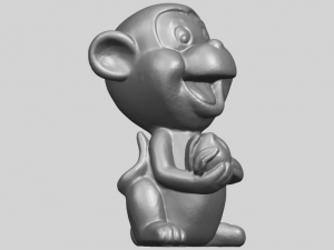 cute monkey 3Dプリントモデル
