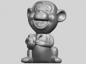 cute monkey 3Dプリントモデル