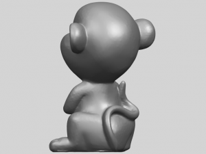 cute monkey 3Dプリントモデル