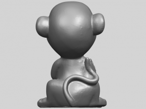 cute monkey 3Dプリントモデル