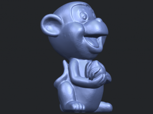 cute monkey 3Dプリントモデル