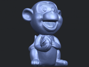 cute monkey 3Dプリントモデル