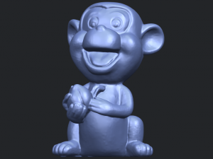cute monkey 3Dプリントモデル