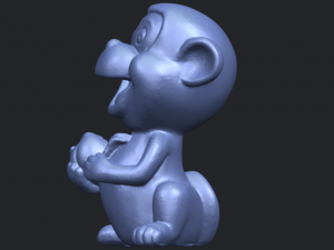 cute monkey 3Dプリントモデル