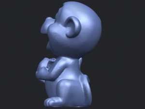 cute monkey 3Dプリントモデル