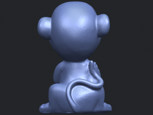 cute monkey 3Dプリントモデル