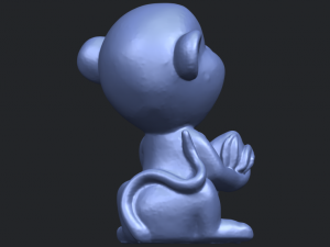 cute monkey 3Dプリントモデル