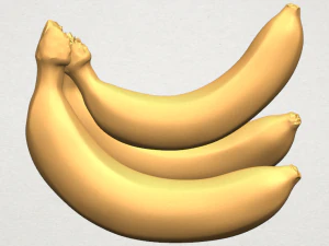 banana 01 Modelo de Impressão 3D