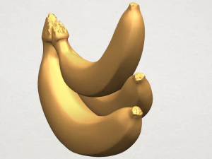 banana 01 3D Print Model