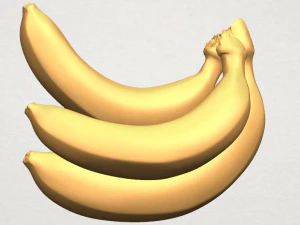 banana 01 3D Print Model