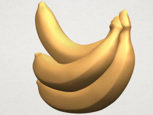 banana 01 3D Print Model