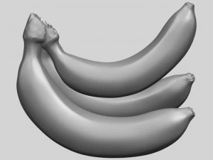 banana 01 3D Print Model