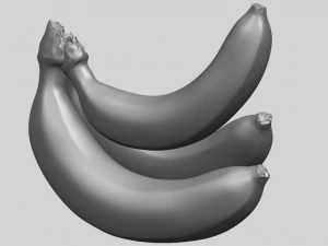 banana 01 3D Print Model