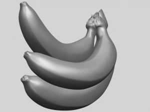 banana 01 3D Print Model