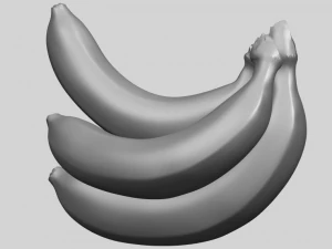banana 01 3D Print Model