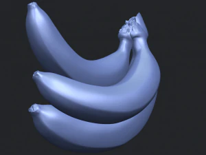banana 01 3D Print Model