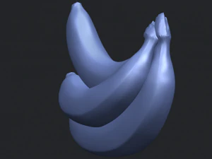 banana 01 3D Print Model