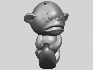 monkey and banana 3D Baskı Modeli