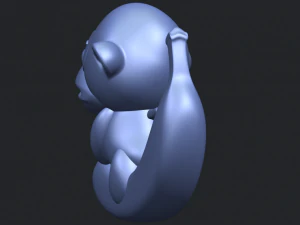 monkey and banana 3D Print Model