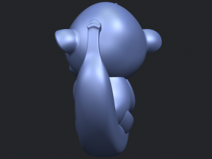 monkey and banana 3D Baskı Modeli