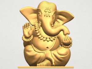 गणेश 02 3D प्रिंट मॉडल