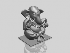 ganesha 02 Modello di stampa 3D