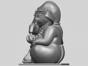 ganesha 02 Modello di stampa 3D