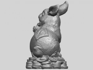 rabbit 02 3D Print Model