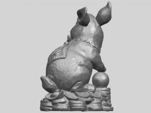 rabbit 02 3D Print Model