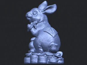 rabbit 02 3D Print Model