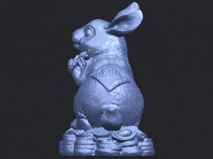 rabbit 02 3D Print Model