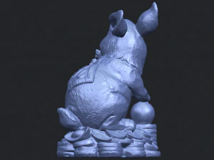 rabbit 02 3D Print Model