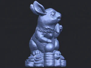 rabbit 02 3D Print Model