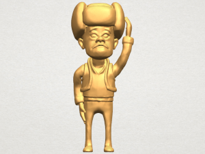 bald guy qiang 3D Print Model