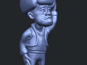 bald guy qiang 3D प्रिंट मॉडल