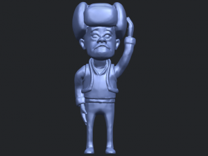 bald guy qiang 3D प्रिंट मॉडल