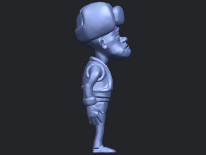 bald guy qiang 3D प्रिंट मॉडल