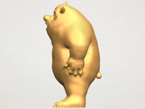 bear senior 3Dプリントモデル