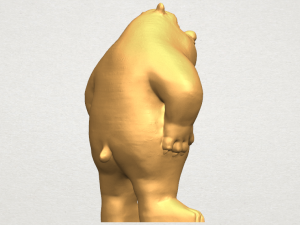 bear senior 3Dプリントモデル