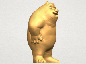bear senior 3Dプリントモデル