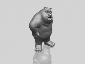 bear senior 3Dプリントモデル