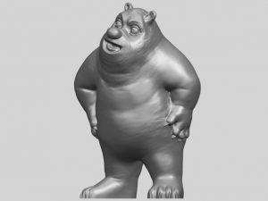 bear senior 3Dプリントモデル