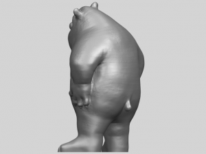bear senior 3Dプリントモデル