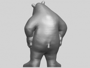 bear senior 3Dプリントモデル
