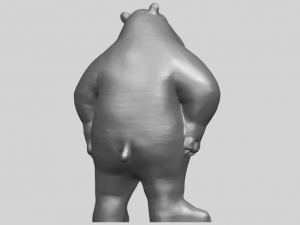 bear senior 3Dプリントモデル