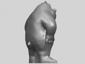 bear senior 3Dプリントモデル