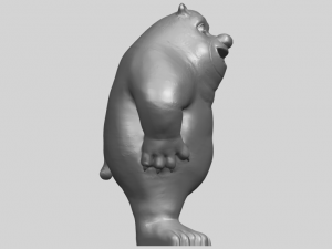 bear senior 3Dプリントモデル