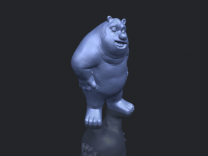 bear senior 3Dプリントモデル