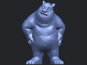 bear senior 3Dプリントモデル
