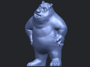 bear senior 3Dプリントモデル
